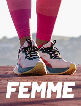 Chaussures femme fabriquées en France pour le running et le trail ! 